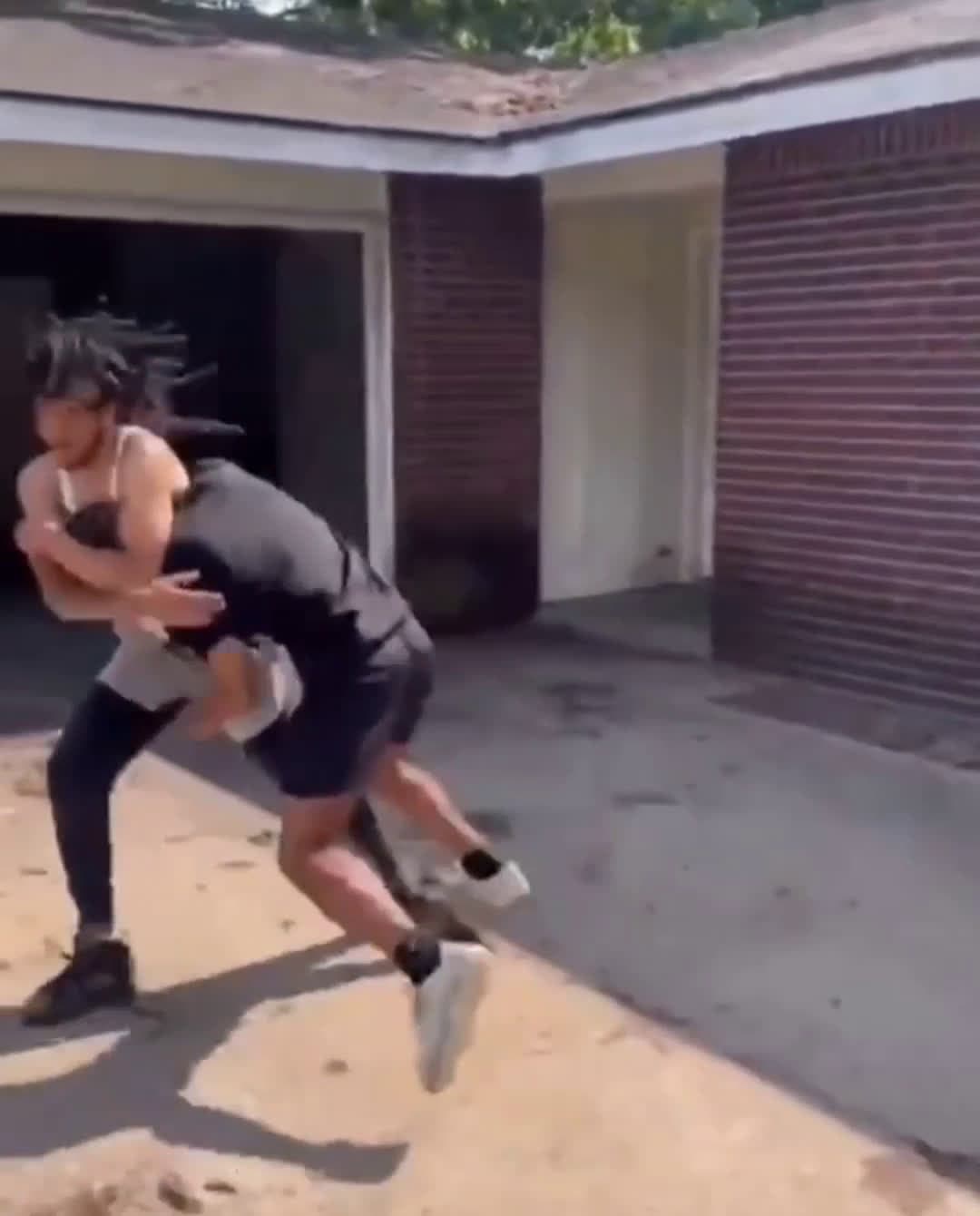 cover for Just A normal day 🤣#fight#hood#life#funny 