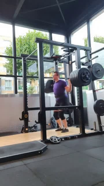 cover for Hit a 210kg squat! 💪🔥 Can you match this PR? #Powerlifting #Strength #Squat