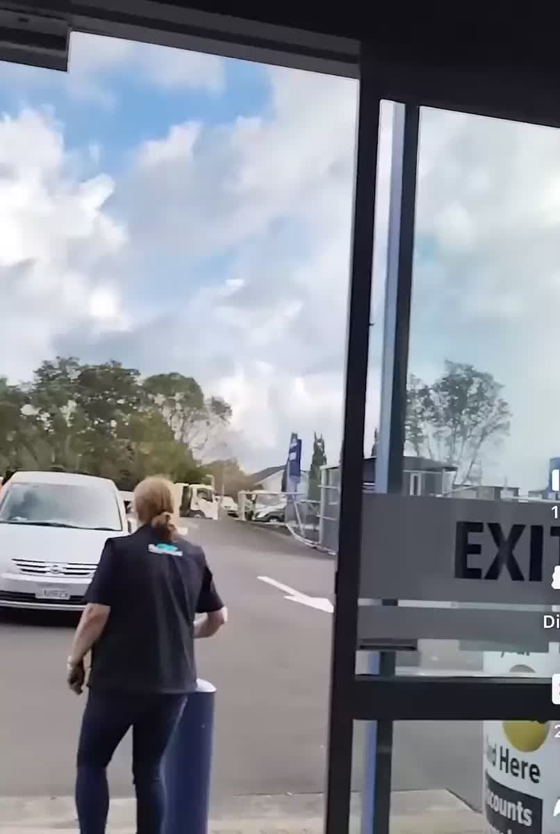 cover for Store employee stabs thieves tires as they were fleeing the parking lot