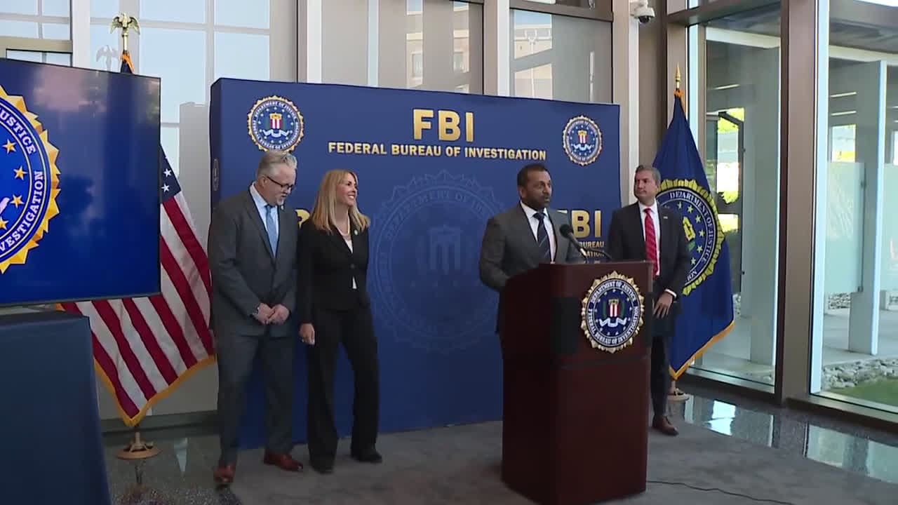 cover for FBI Director Kash Patel, officials announce indictments in 'international drug conspiracy'