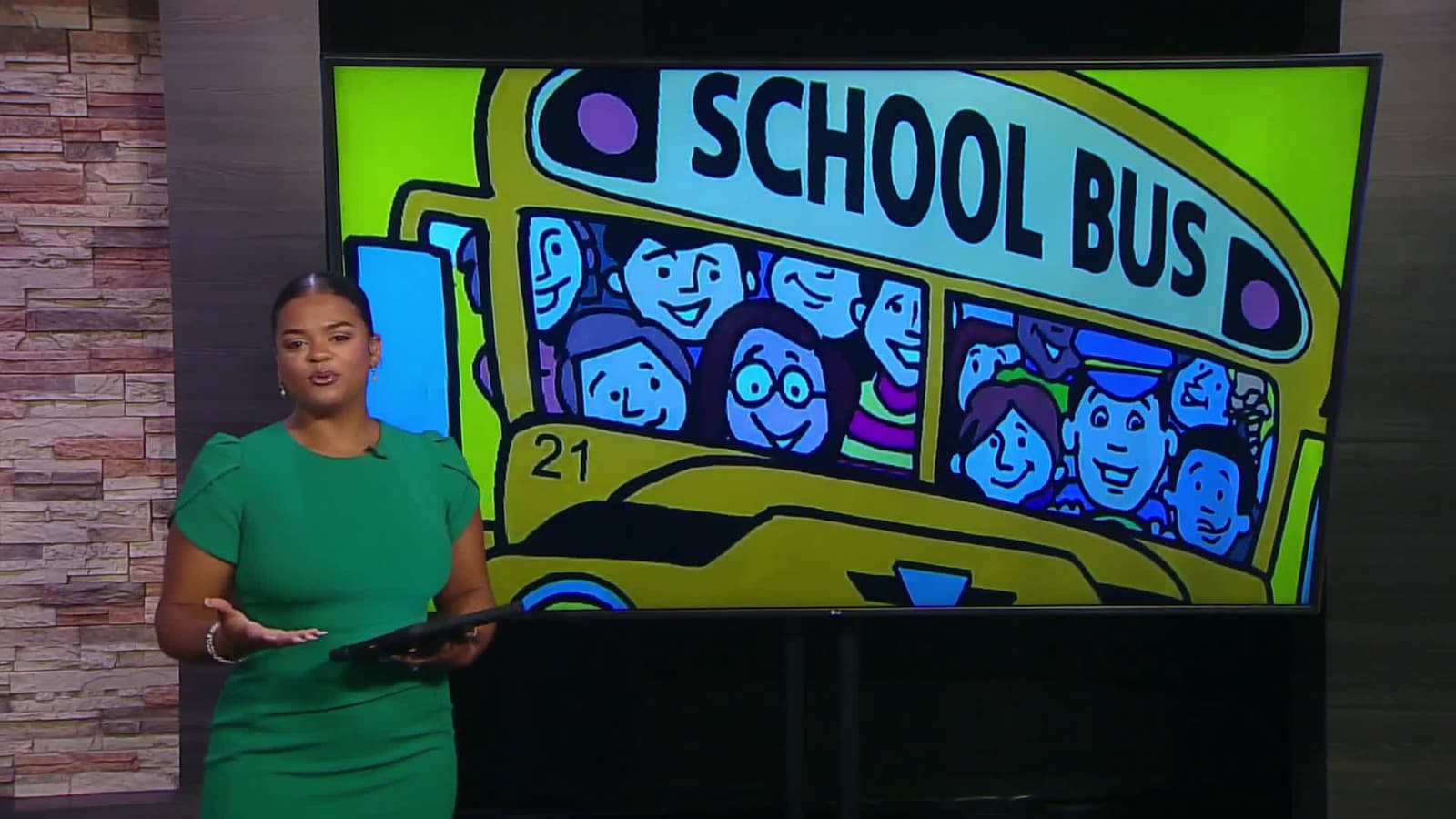 cover for Louisa's Stuff the Bus event breaks school supply donation record