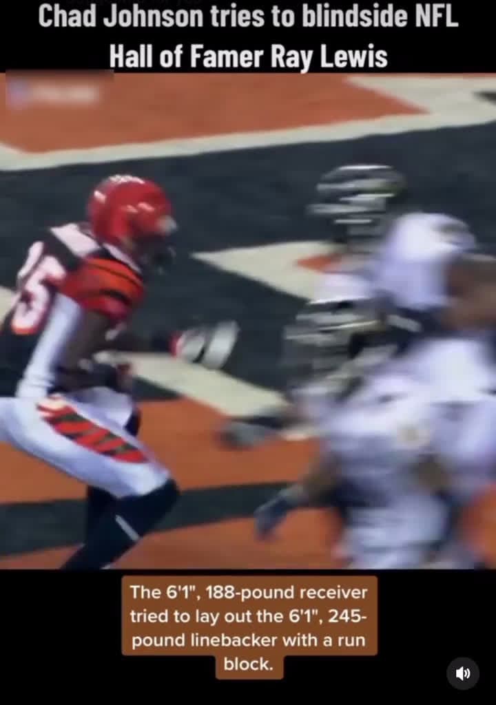 cover for Ochocinco surprises Ray Lewis with a brutal blindside! 💥 #NFL #FootballHighlights #Ochocinco #RayLewis