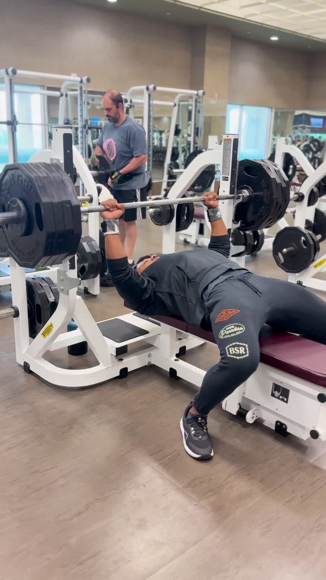 cover for Feeling strong today, went for 410 and nailed it 💪🔥 #StrengthTraining #PersonalRecord #LiftHeavy