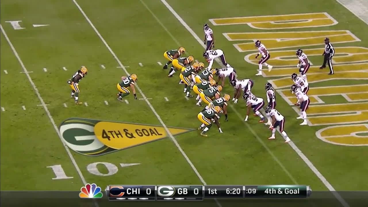 cover for Packers drop 42 points on the Bears... before halftime! 🏈🔥 #NFL #Packers #Bears #Football