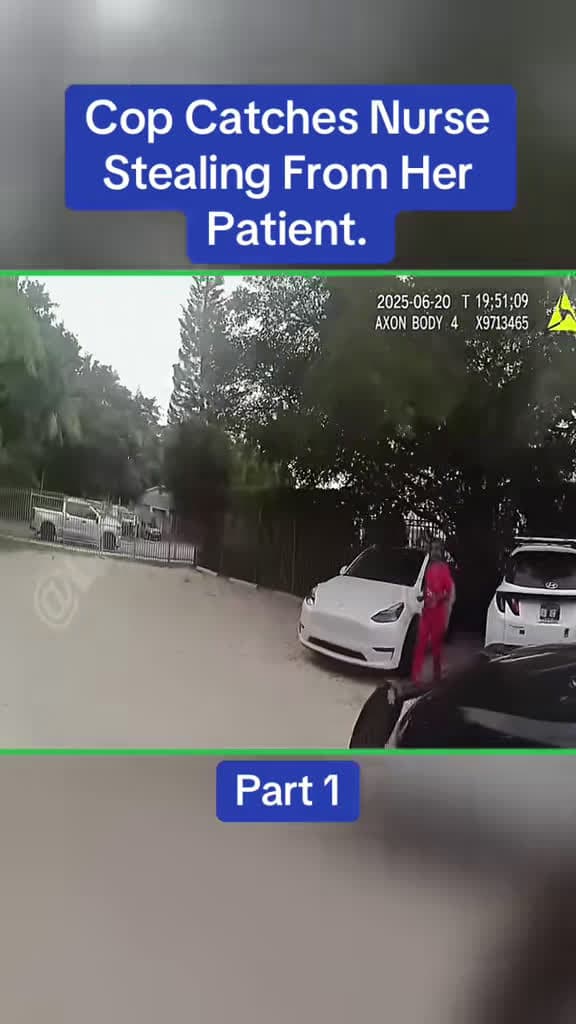 cover for Cop catches nurse stealing from her patient on camera 🚨 #CrimeCaught #PoliceBodycam #Justice