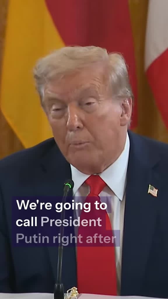 cover for Historic White House summit brings Trump, Zelensky, Macron & EU leaders together for urgent Ukraine peace talks 🇺🇸🤝🇺🇦 #ukrainewar #peace #politics #security