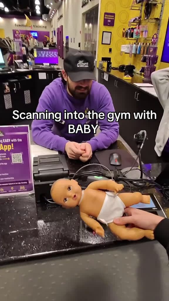 cover for The baby membership WORKS fyp gym troll planetfitness vexbolts lethimcookchallenge 38474 #nicevideo