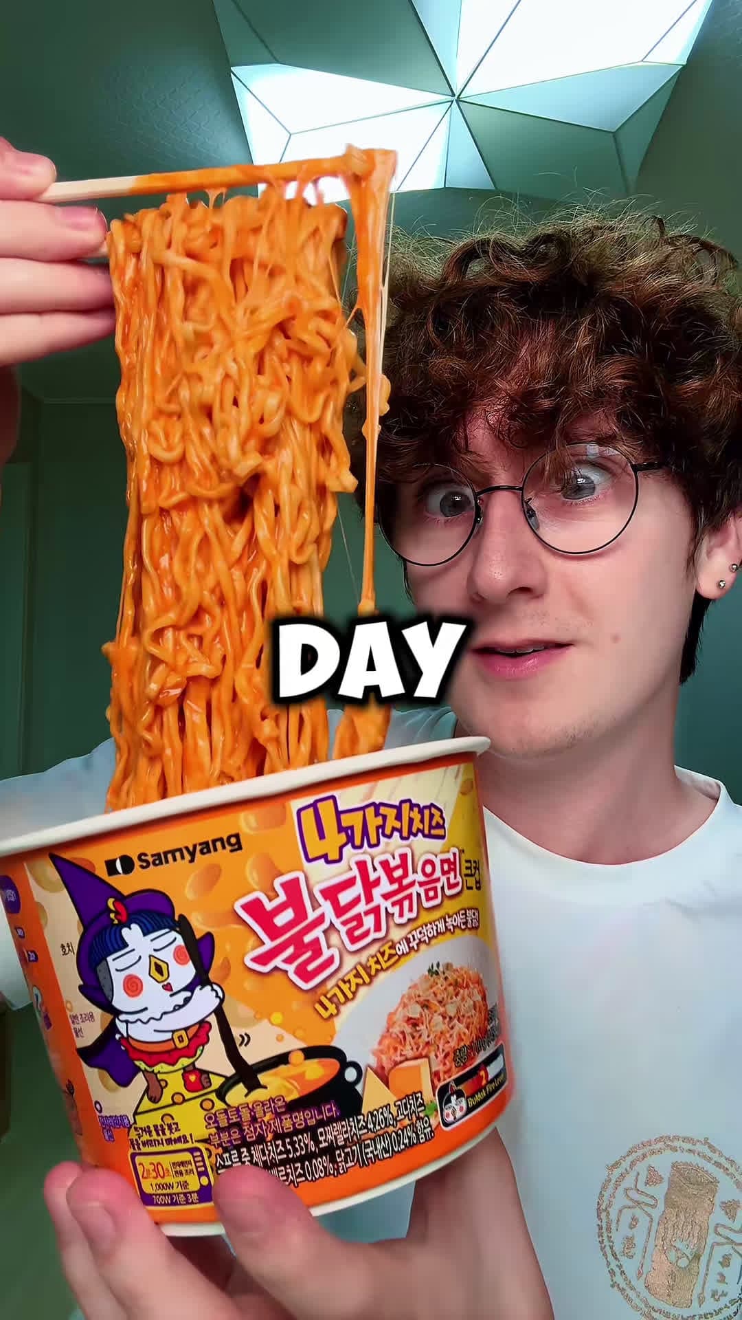 cover for Day 16 of ONLY Eating Food From a Korean Convenience Store! #convenie...