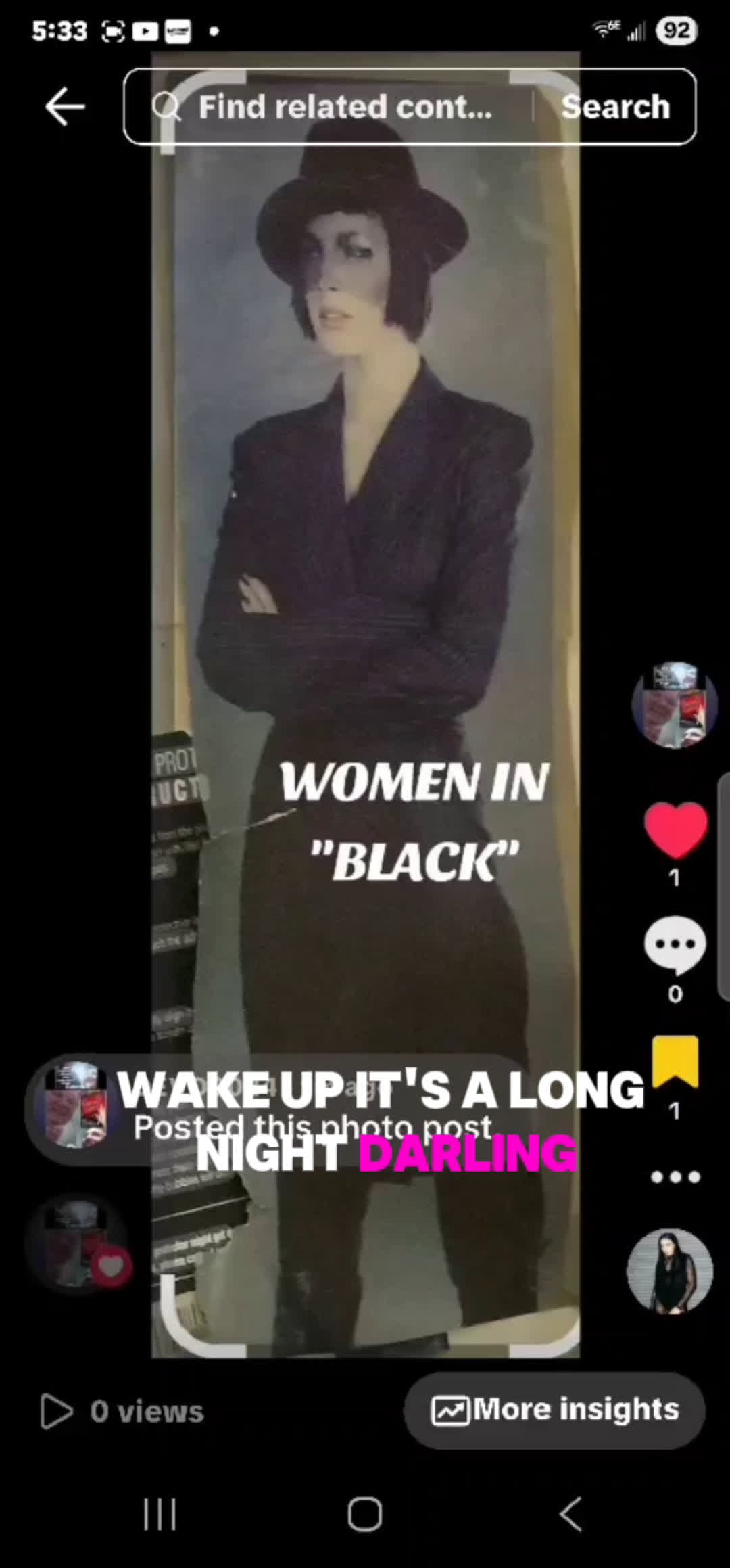 cover for Women In "Black"