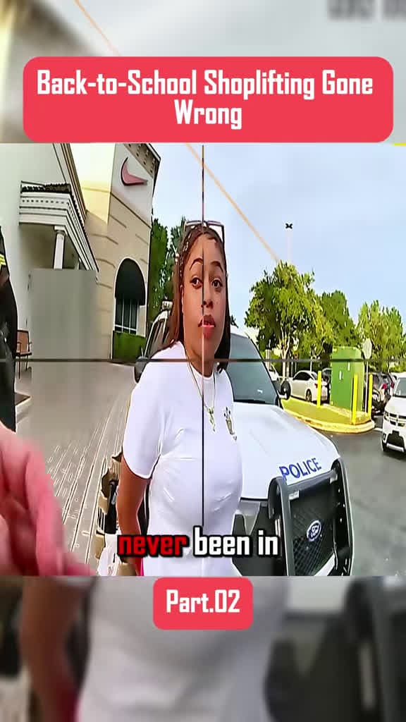 cover for Shoplifting attempt backfires big time! Caught on bodycam 🚨 #CaughtOnCamera #Shoplifting #Police