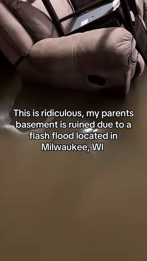 cover for This is devastating. A GoFundMe has been set up to support those affected by the Milwaukee flash flood—any help during this tough time means everything. 🙏 #fyp #milwaukee #flashflood