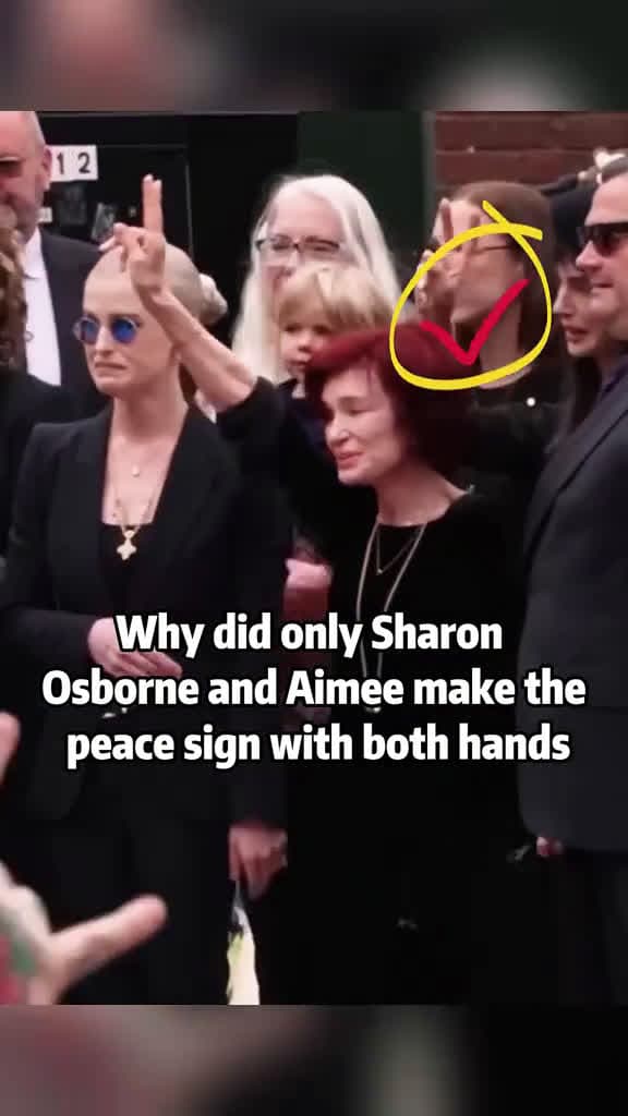 cover for Sharon Osbourne Fulfills Ozzy's Last Wish with Peace Sign