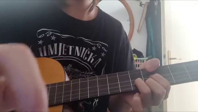 cover for Bass player switches to guitar—surprisingly good! 🎸🔥 #GuitarSkills #BassToGuitar #MusicTalent