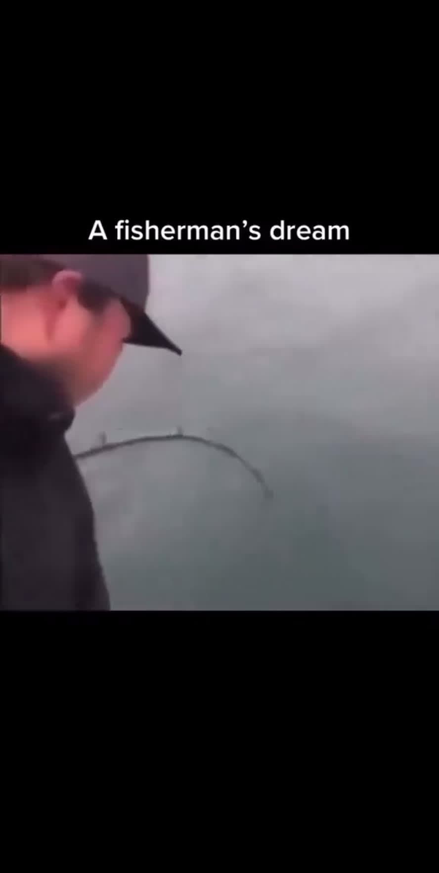 cover for You won’t believe what he caught 😂 #funny #media entertainment