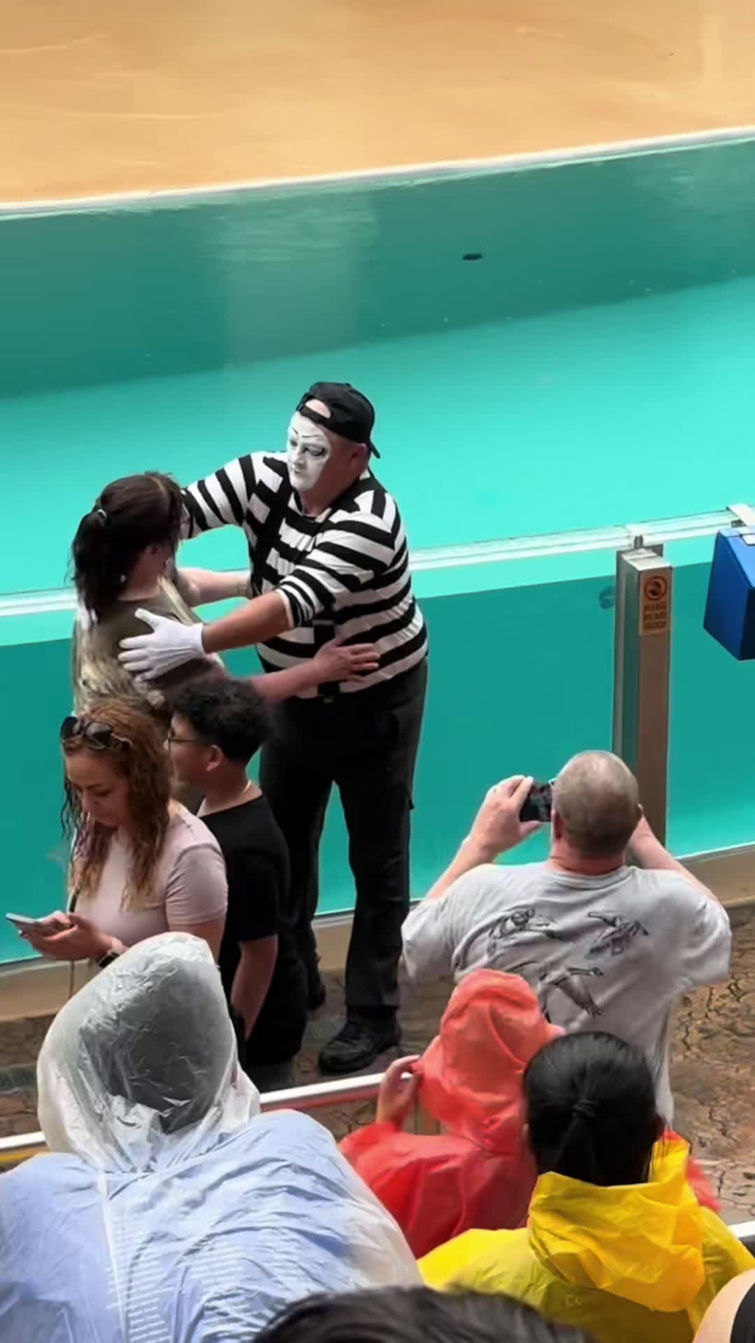 cover for #FirstVideoChallenge Seaworld Mime ｜ Tom the Mime ｜ Seaworld Orlando 