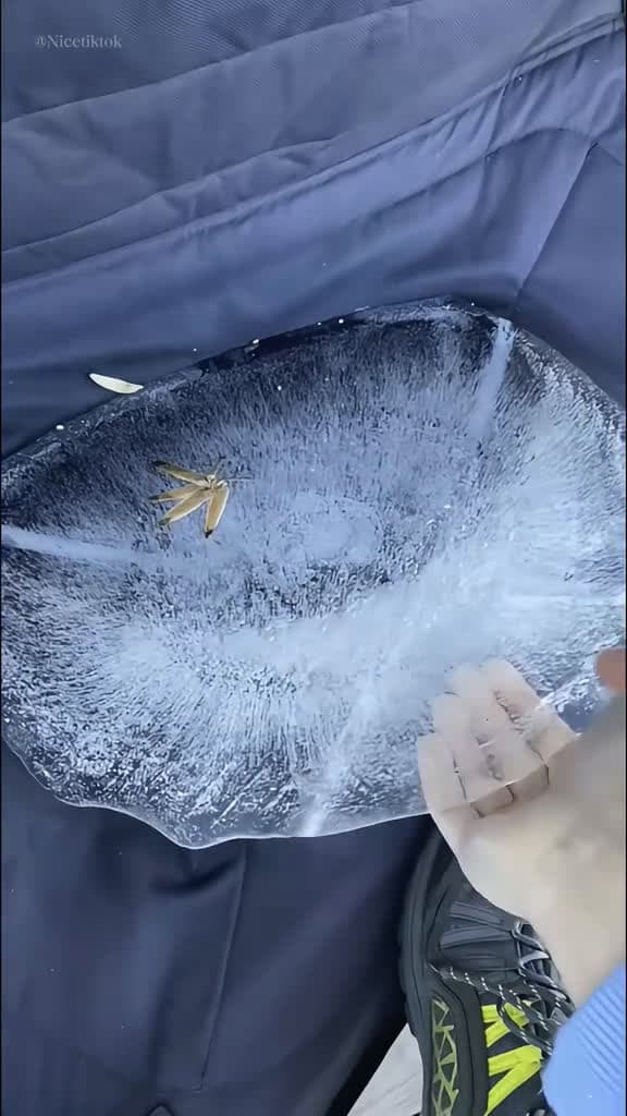 cover for Epic ice break satisfying ice fyp asmr oddlysatisfying 74190 #shortvideos
