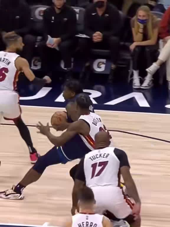 cover for Ant-Man strikes again! 🏀 Watch Anthony Edwards take on Jimmy Butler in an epic NBA showdown! #AnthonyEdwards #NBA #Basketball 🎥