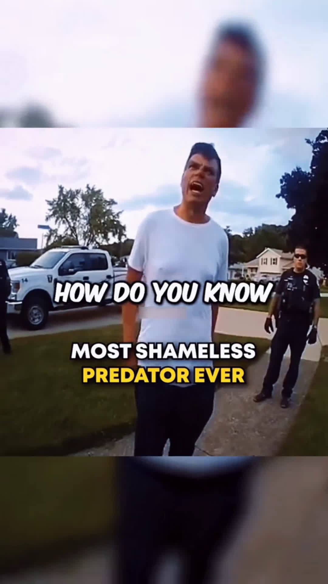 cover for Most shamless pred ever police cops#scoopz#fyp