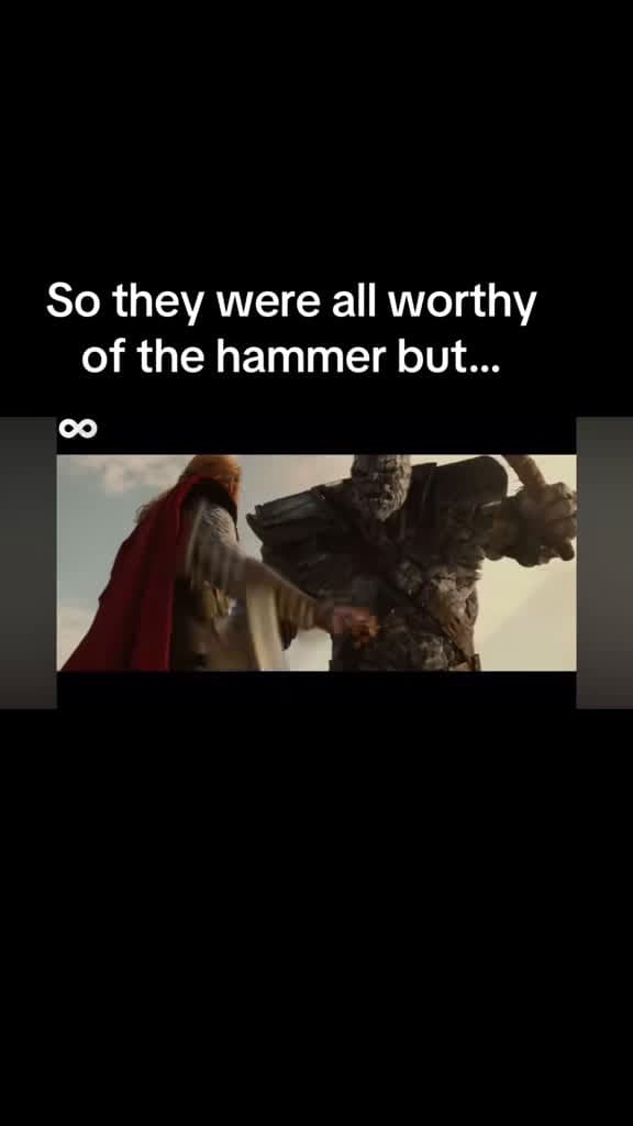cover for Was she truly worthy or just incredibly powerful? 💪🔨 #Thor #Marvel
