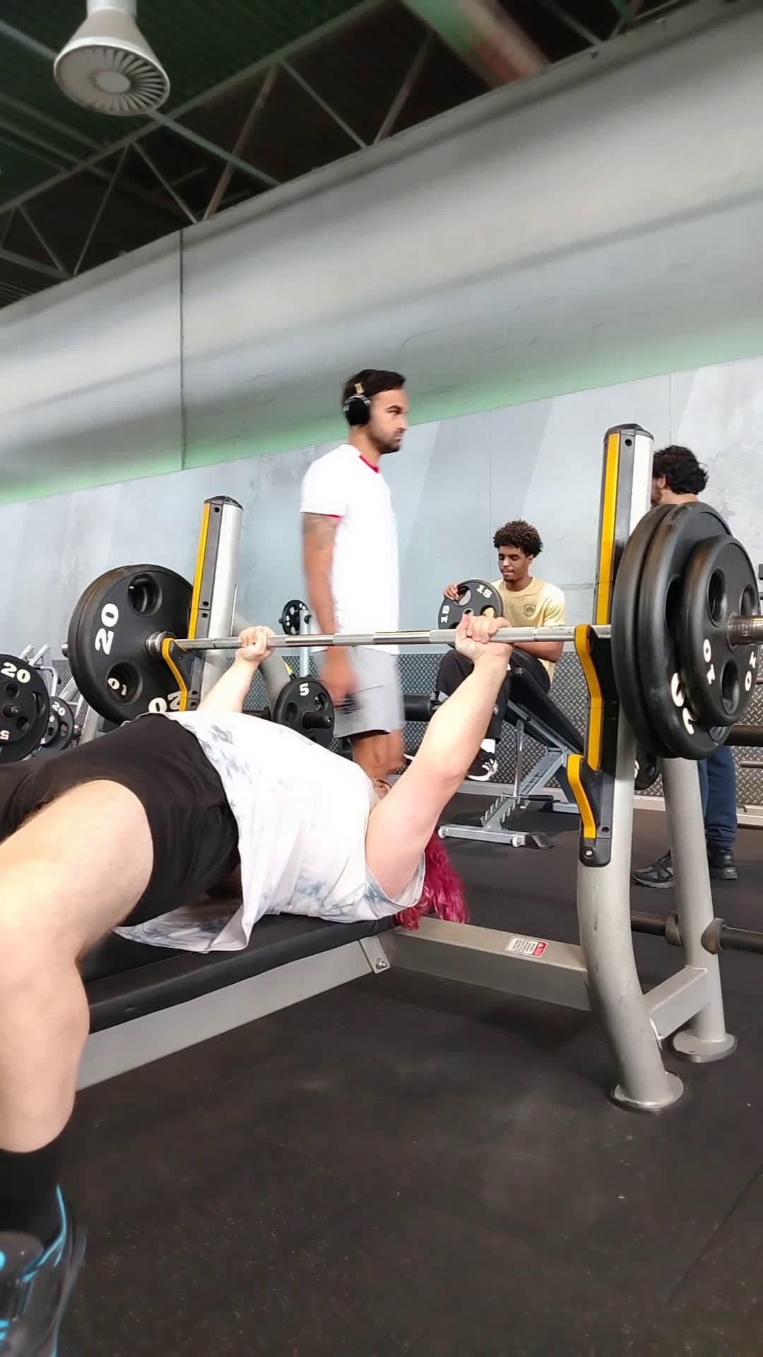 cover for Crushing a 120kg Bench Press! 💪 #StrengthGoals #BenchPress #GymLife