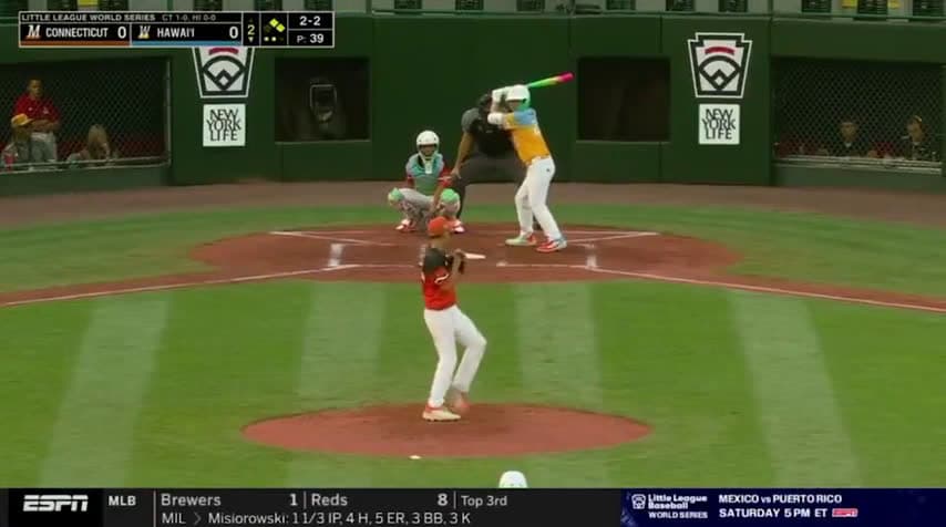 cover for Little Leaguer hints fastball coming, then blasts one by the batter with a fearless stare-down ⚾️😤 #Baseball #Fastball #StareDown #LittleLeague #Pitcher