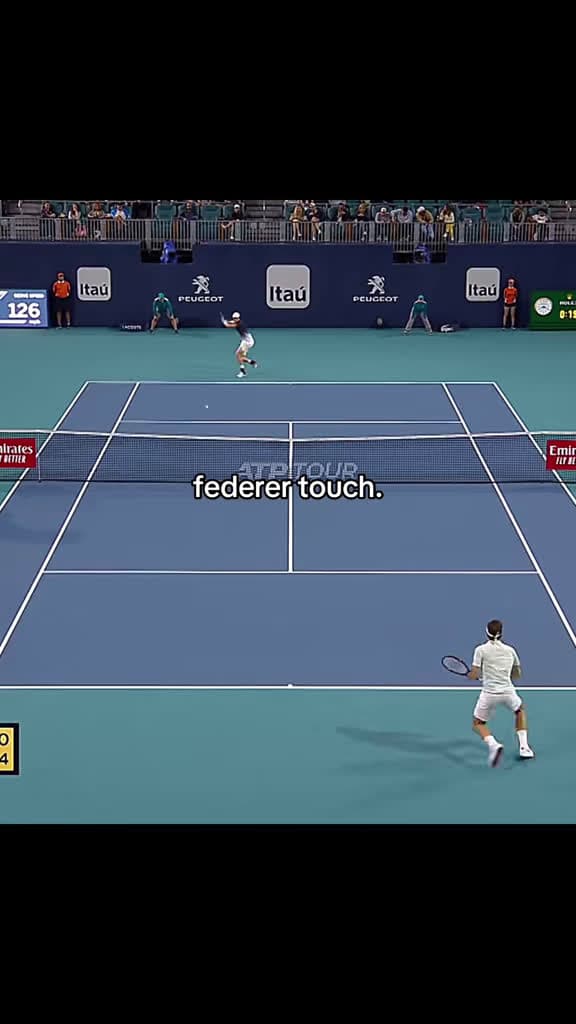 cover for Federer’s hands are pure magic on the court 🎾✨ #TennisLegend #Federer #Highlights
