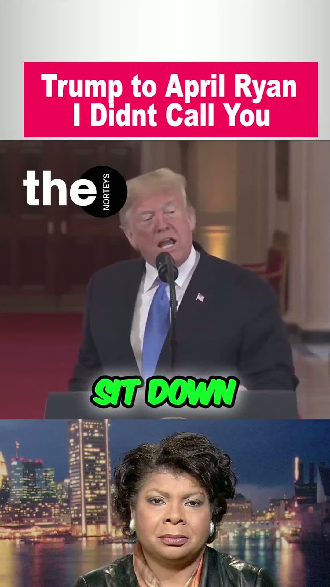 cover for Trump Clash with a Reporter