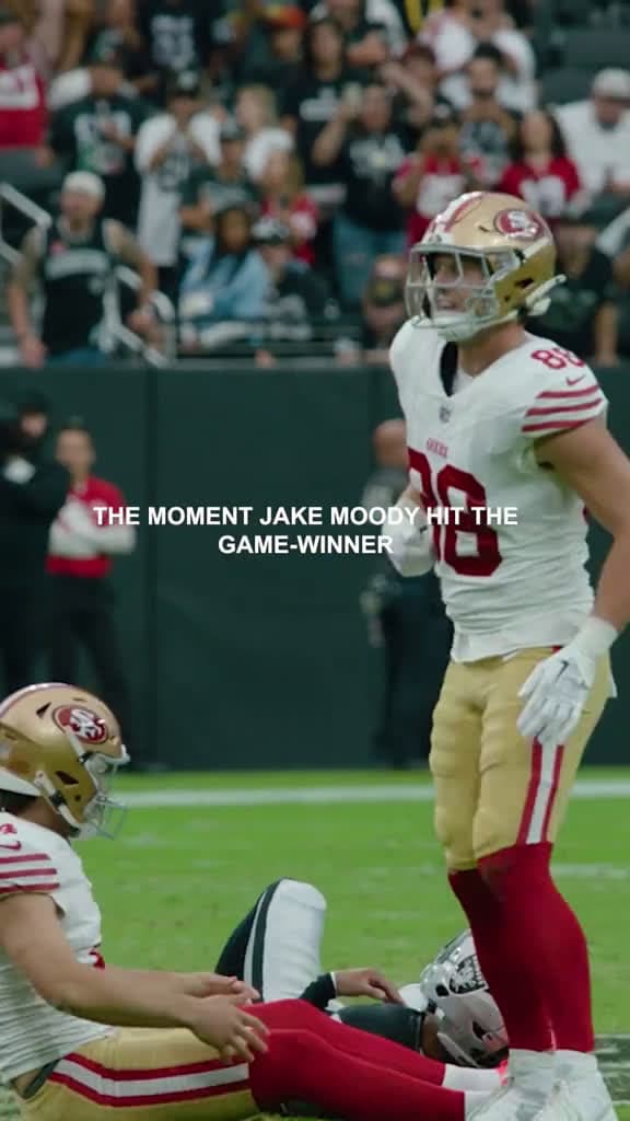 cover for FROM 59-YARDS OUT #jakemoody #49ers #nfl #celebration #win  created by San Francisco 49ers with San Francisco 49ers’s original sound