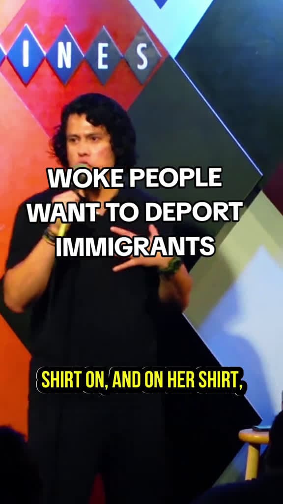 cover for 'People don't realize they want to deport immigrants first #fyp #funny #woke #immigration #deportation' by Btdjokes