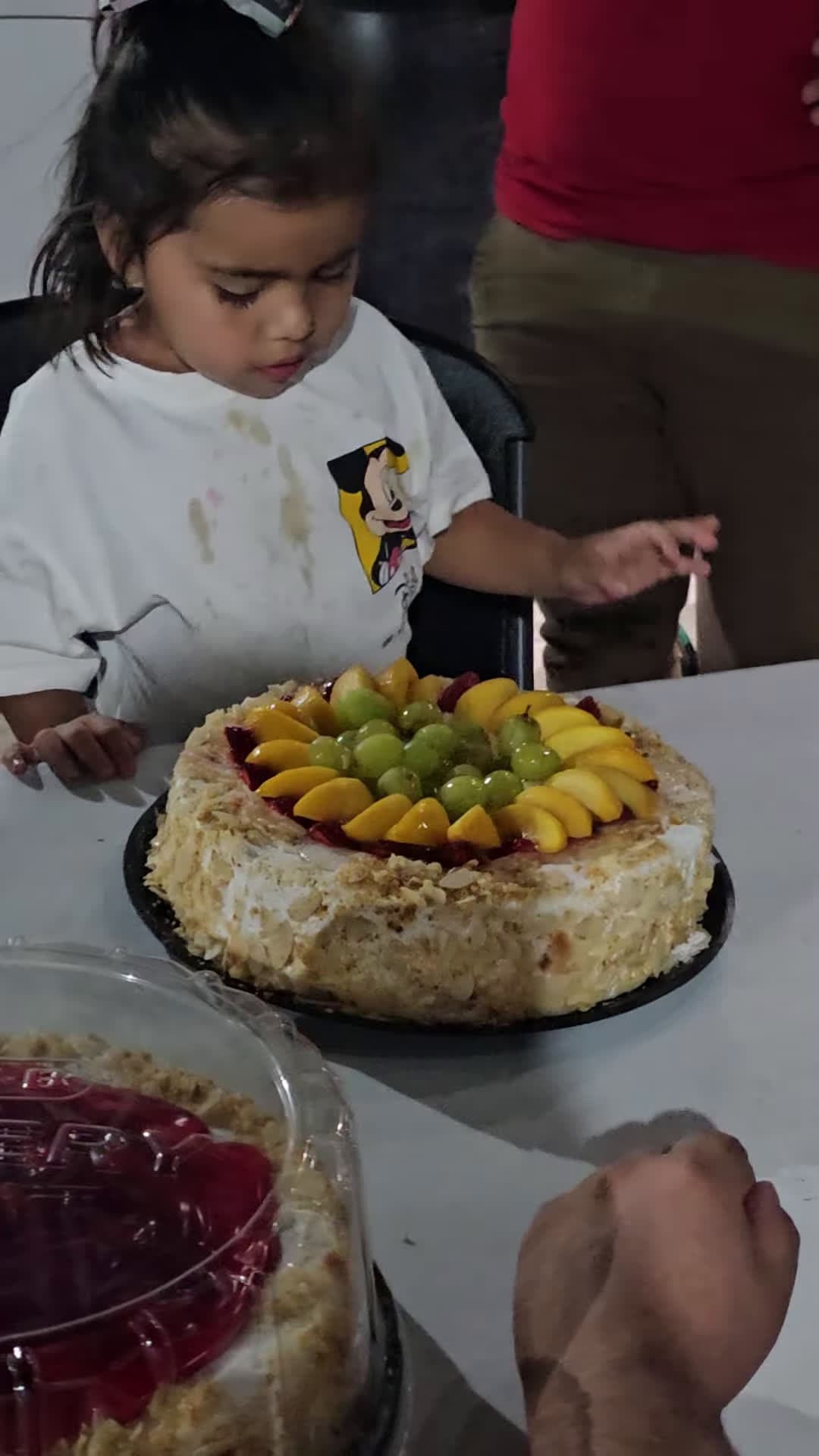 cover for #FirstVideoChallenge Girl Dives Head First into Cake During Birthday Celebration.