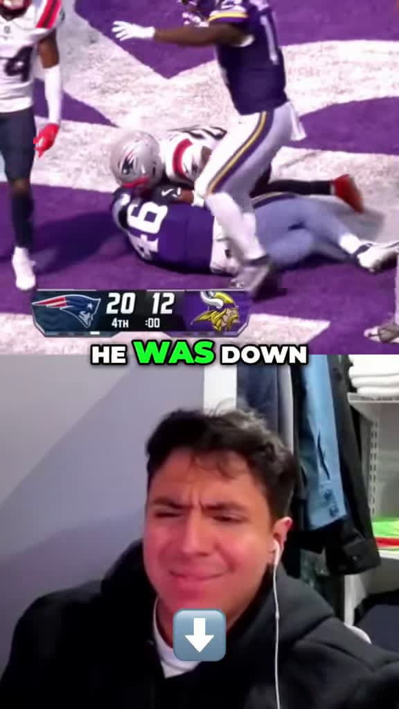 cover for Football Strategy Breakdown: Secure the Ball Over Yardage! 🏈 #NFLHighlights #PatriotsVsVikings #GameDay