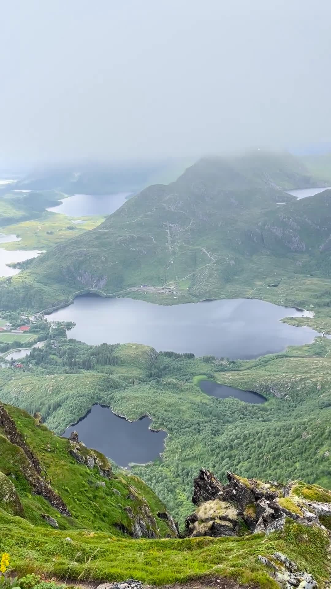cover for Stunning 360° summit view at Blåtinden, Lofoten, Norway 🏔️ #Blåtinden #Lofoten #Norway #360View