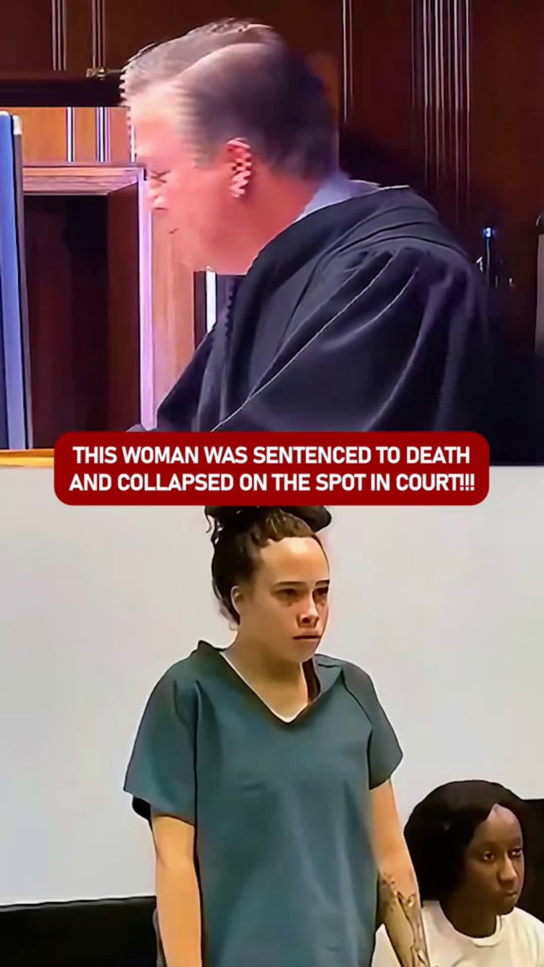 cover for THIS WOMAN WAS SENTENCED TO DEATH AND#scoopz#fyp