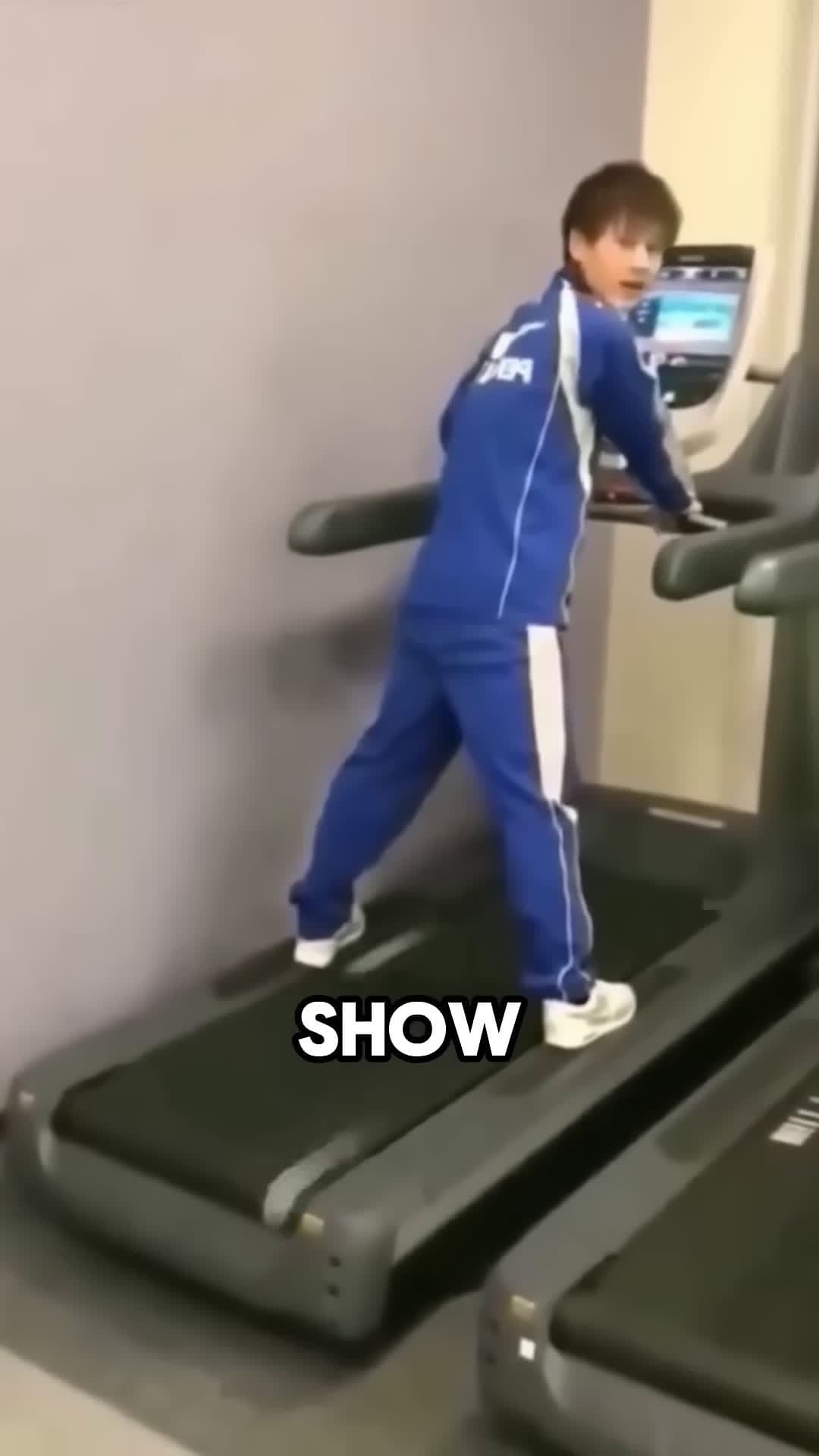 cover for keep away from Stepping on RunningTreadmills