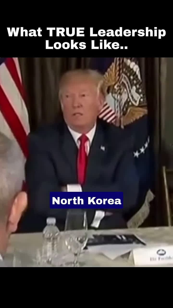 cover for What TRUE Leadership Looks Like..The US Had a LEADER.