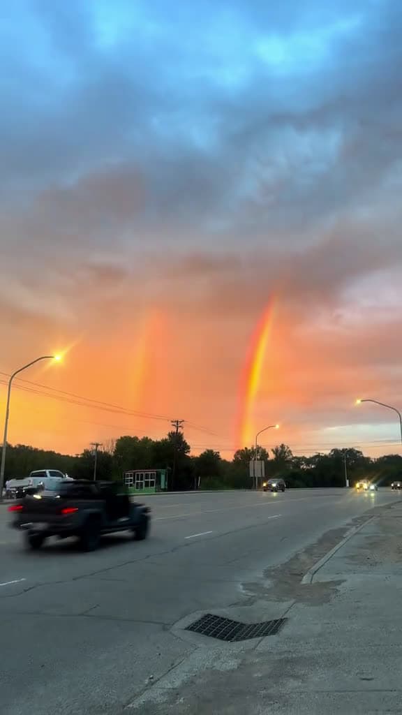 cover for Breathtaking Double Rainbow After Hurricane Maria