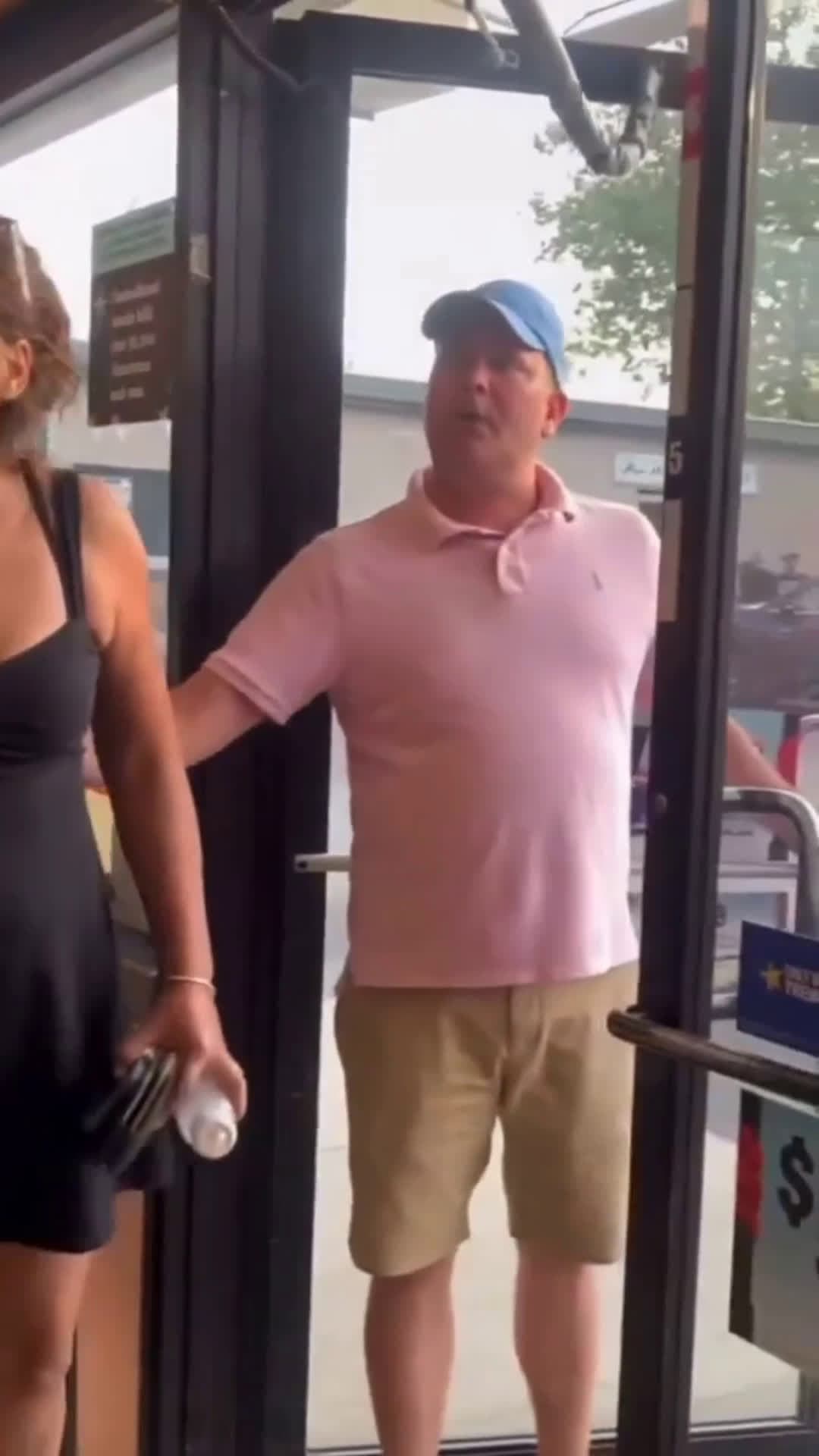 cover for Man gets checked out for racial slur. Instant regret at its finest.😅 After hes down he tells him I love you🤣 Follow for more crazy fights daily💯💥👊 #viral #fight #fightcam #fights #viralvideos 