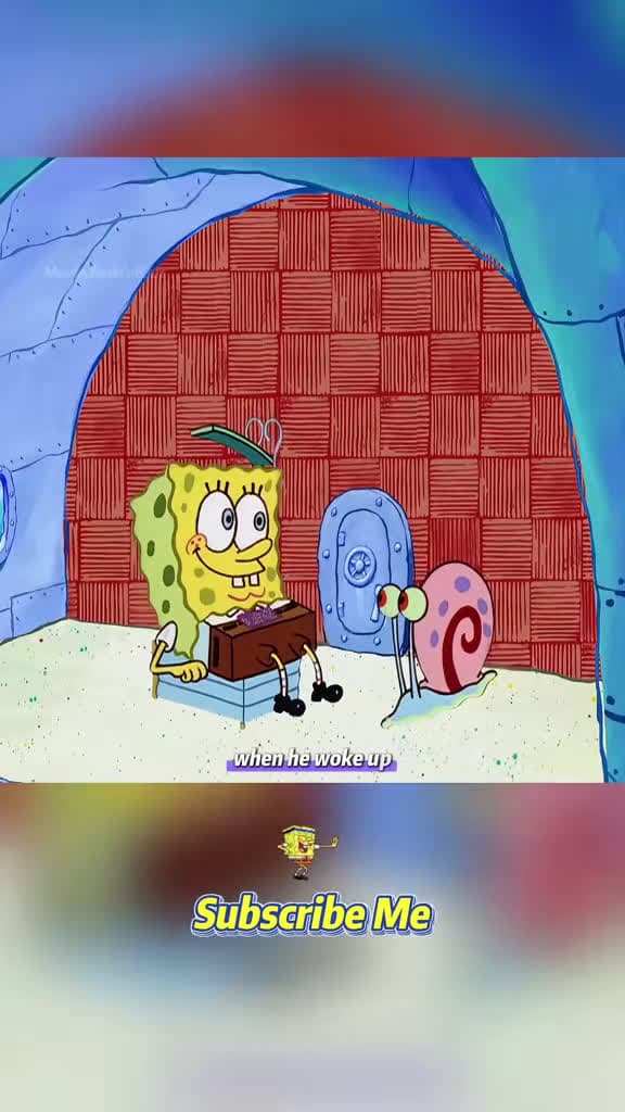 cover for SpongeBob's pineapple house rots? See what happens to his undersea home 🤯🏠 #SpongeBob #Cartoon #Undersea #Animation