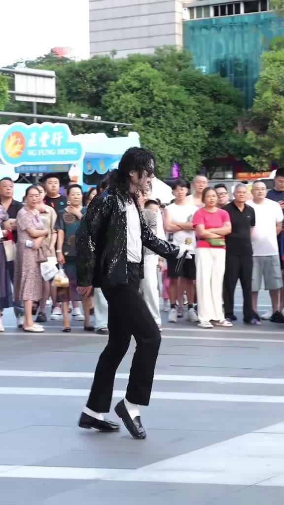 cover for Watch in Awe as CJ the Phenomenal Moonwalk King Conquers the Audience caijun michaeljackso 98285 #shortvideos