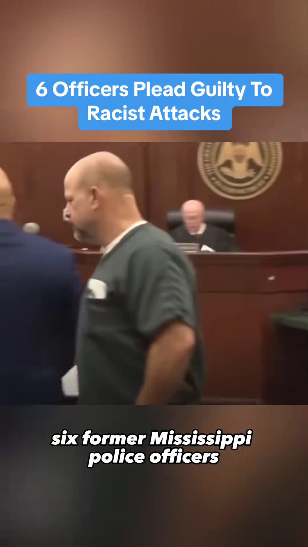 cover for 6 Officers Plead Guilty To Racist Attacks #court #police#TrueCrime