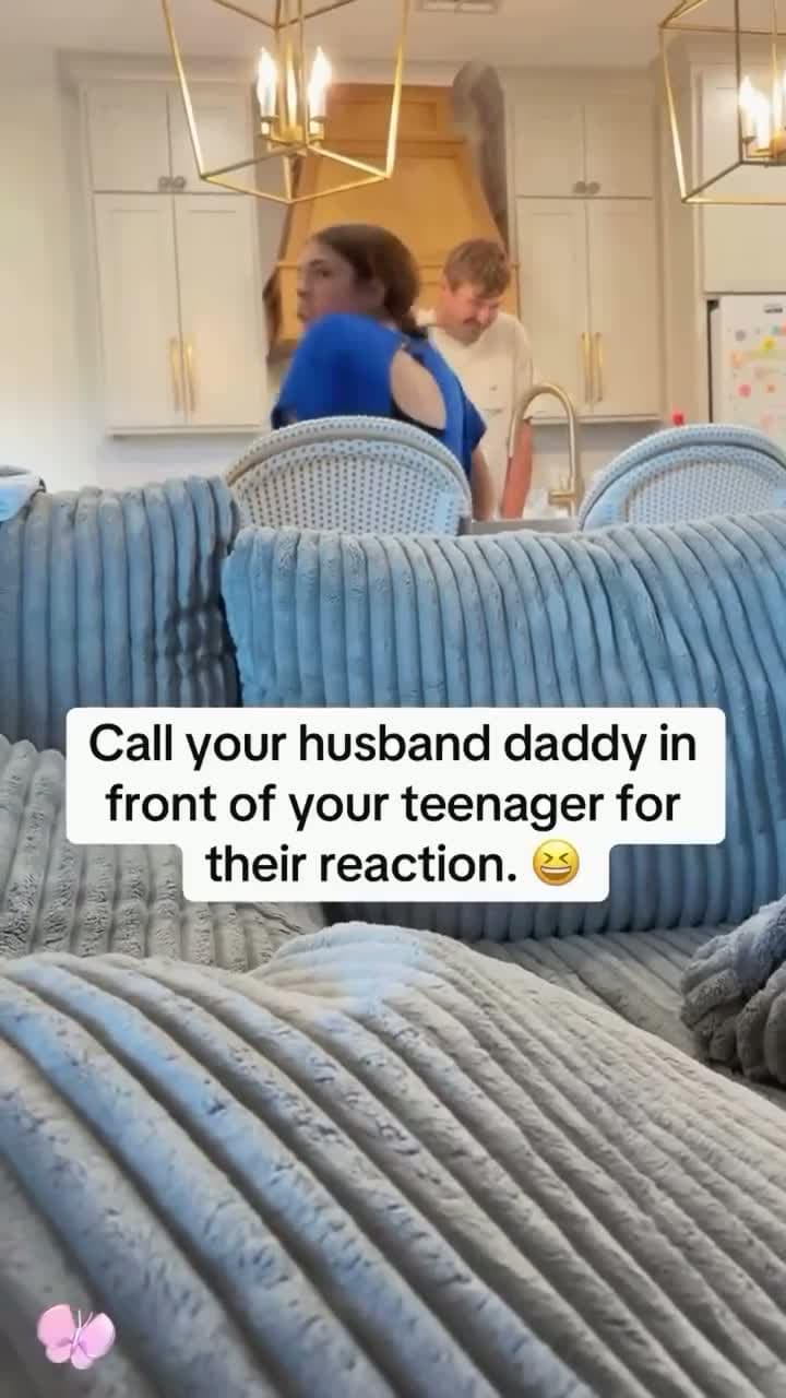 cover for When calling daddy in front of the kids gets awkward 😂 #FamilyMoments #ParentingLife #Funny