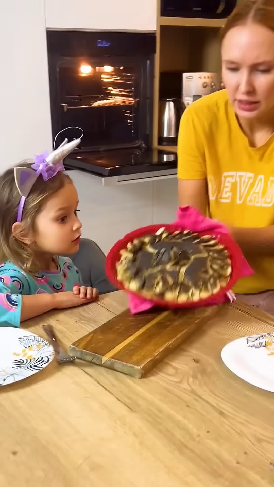 cover for Moms Heartwarming Moment Kids Show Kindness and Understanding