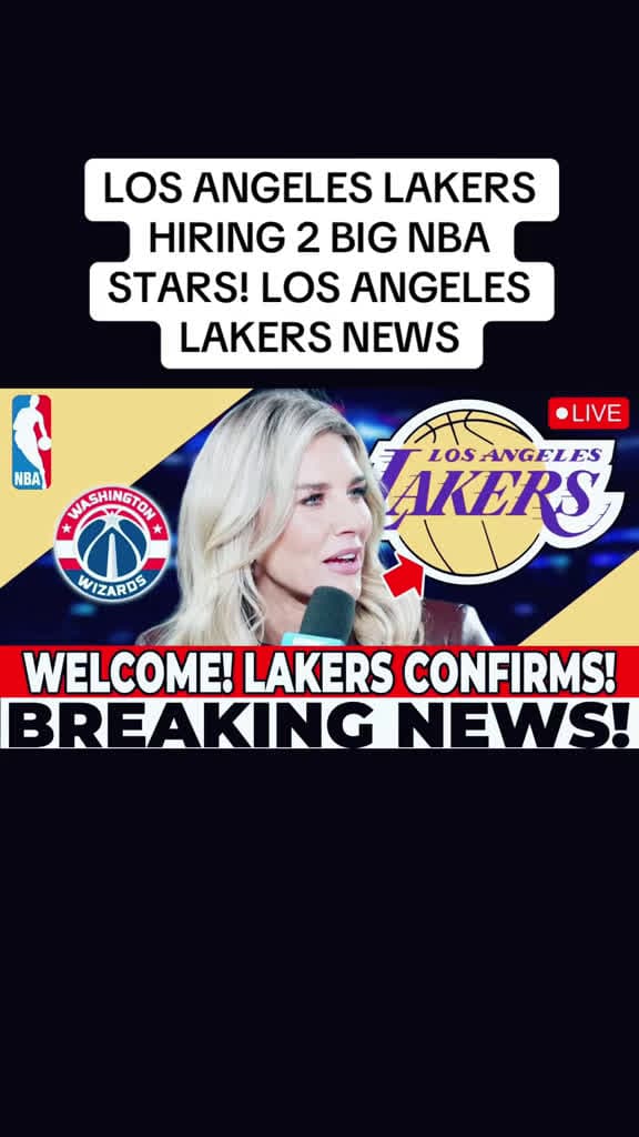 cover for Lakers plotting two blockbuster signings — big moves ahead for LA! 🔥 #Lakers #NBA #Basketball #LosAngeles