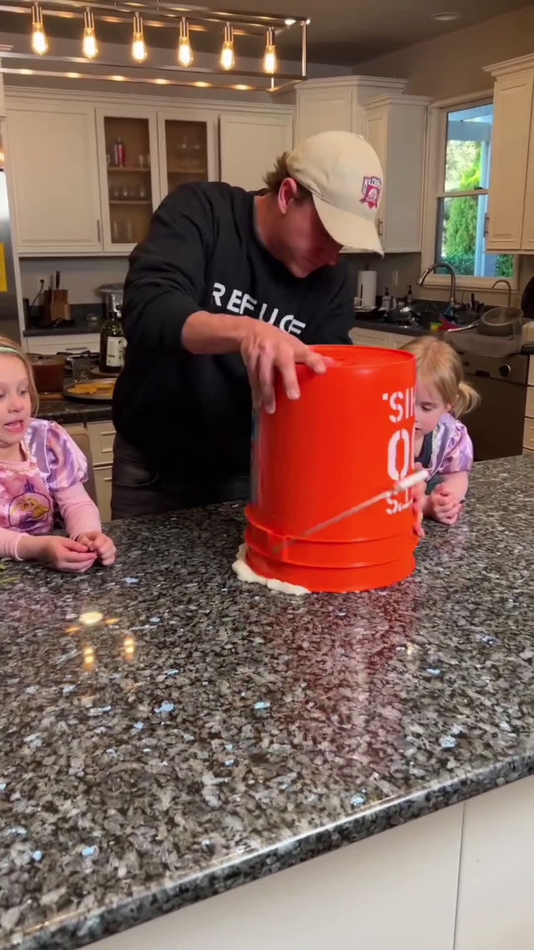 cover for Now this is a fun way to eat and watch Jurassic world. What a way to get the kids involved. Would you do this for your kids? 