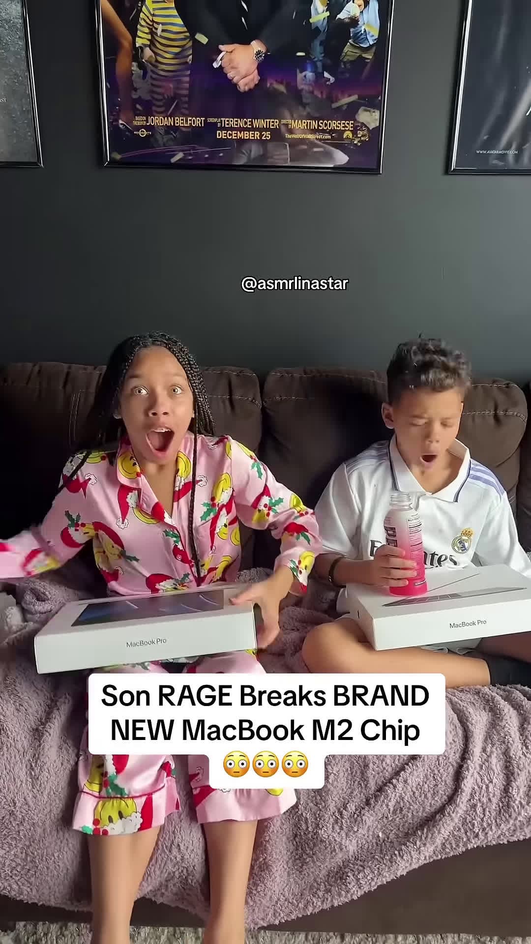 cover for Son ANGRY breaks Brand NEW MACBOOK