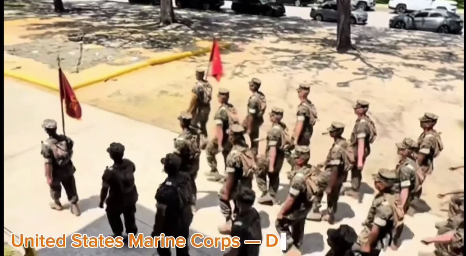 cover for USMC Marching Cadance June 2025
