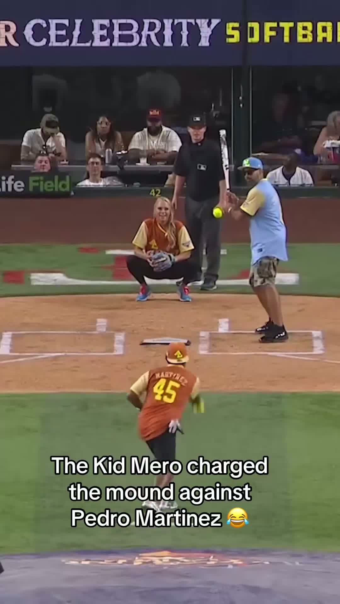 cover for The smiling ump baseball celebrity funnyvideo joke #Baseball, #BaseballLife, #BaseballSeason