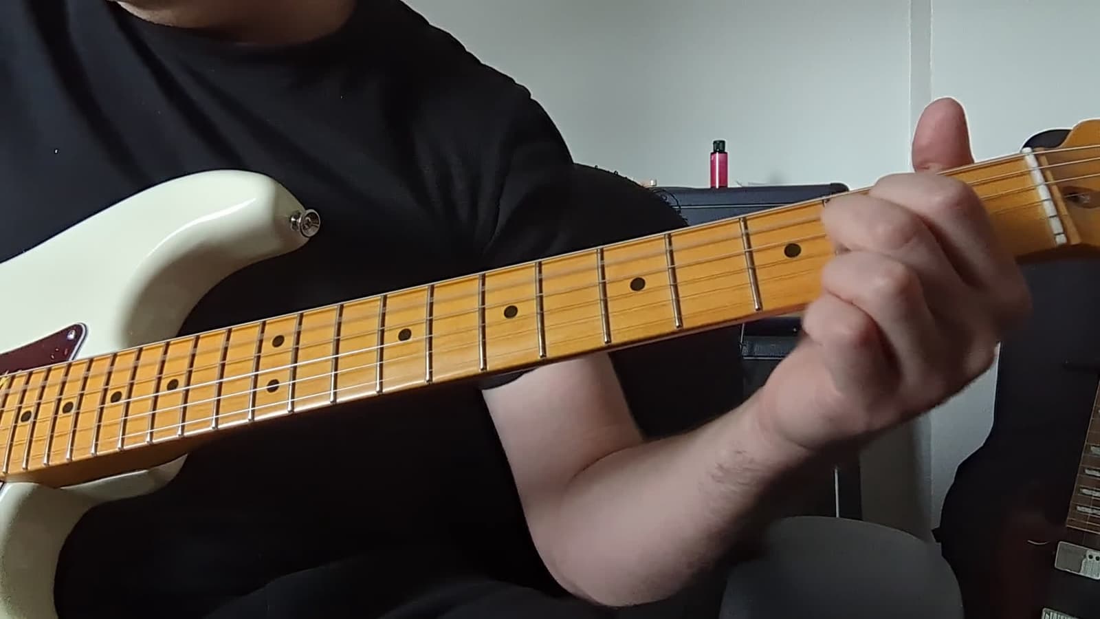 cover for First Strat in over 20 years! Just jammin’ around 🎸 #GuitarLife #Stratocaster #MusicVibes