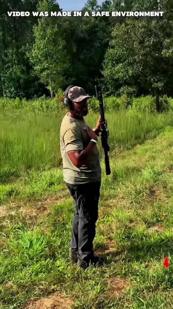 cover for Ankle gave out but he still crushed the drill! 🔥😂 #FirearmsSafety #PrivateRange #GoingViral