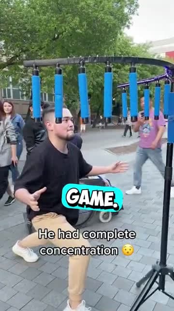 cover for This Guy Has Insane Reaction Time shorts